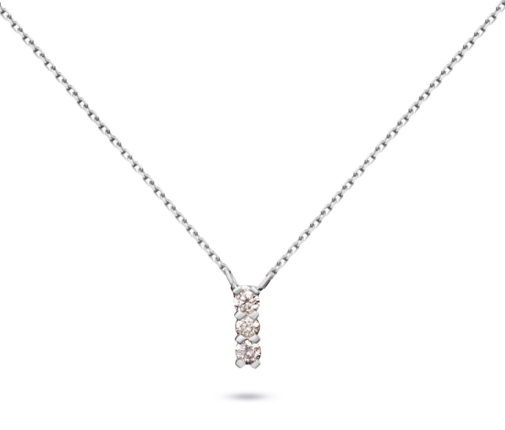 Obrázek Náhrdelník LOEE Glare z bílého zlata s diamanty