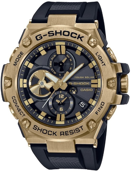 Obrázek Casio G-Shock G-Steel Black x Gold Series