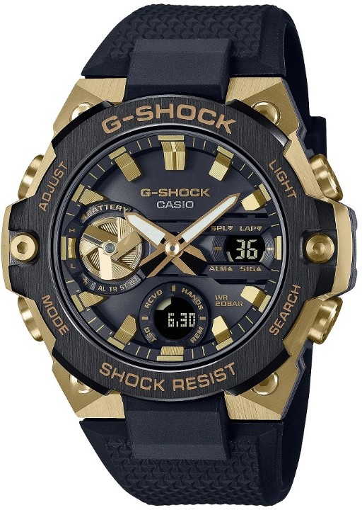 Obrázek Casio G-Shock G-Steel Black x Gold Series