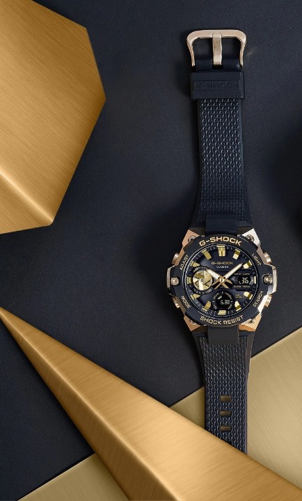 Obrázek Casio G-Shock G-Steel Black x Gold Series