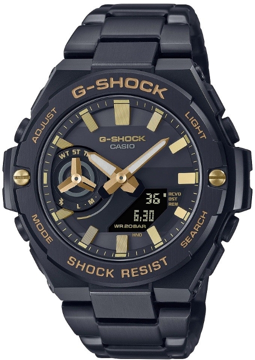 Obrázek Casio G-Shock G-Steel Black x Gold Series