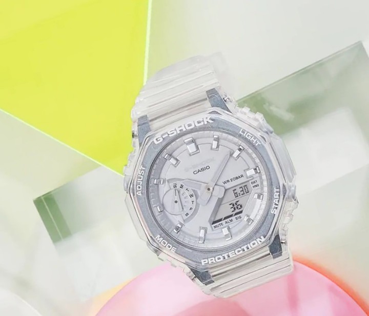 Obrázek Casio G-Shock Mini Carbon Core Guard Skeleton x Metallic Dial