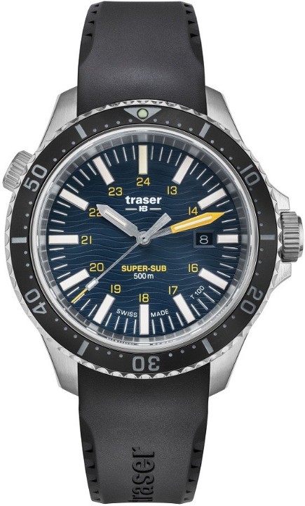 Obrázek Traser P67 Diver T100 Blue + UV svítilna zdarma