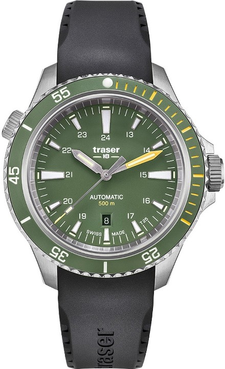 Obrázek Traser P67 Diver Automatic Green + UV svítilna zdarma