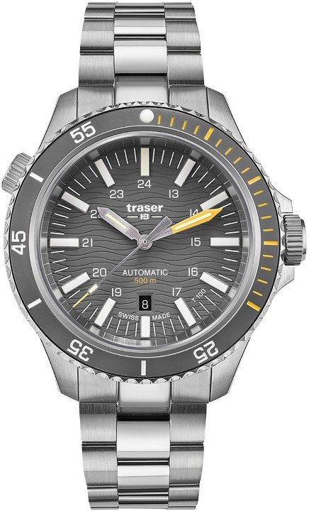 Obrázek Traser P67 Diver Automatic T100 Grey + UV svítilna zdarma