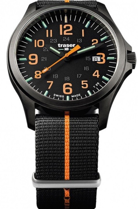 Obrázek Traser P67 Officer Pro GunMetal Black/Orange + UV svítilna zdarma