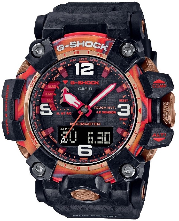 Obrázek Casio G-Shock Mudmaster 40th Anniversary Flare Red