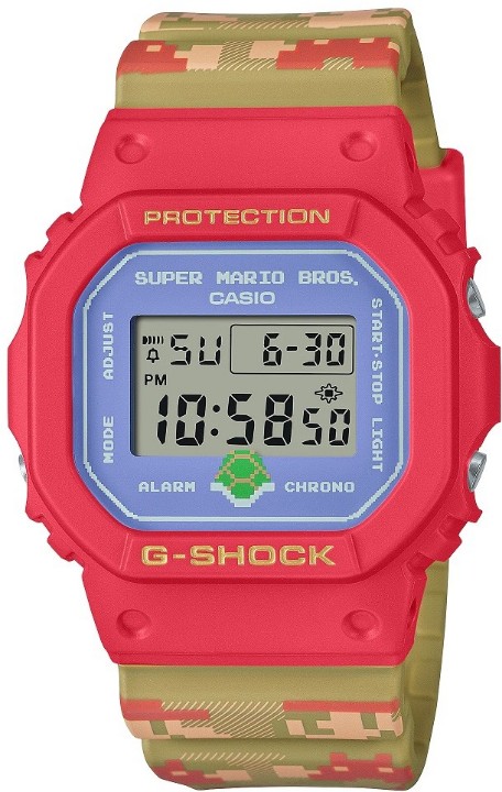 Obrázek Casio G-Shock x Super Mario Bros. Collaboration