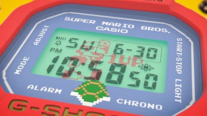 Obrázek Casio G-Shock x Super Mario Bros. Collaboration