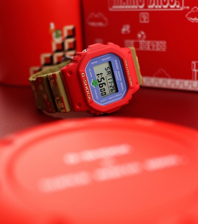 Obrázek Casio G-Shock x Super Mario Bros. Collaboration
