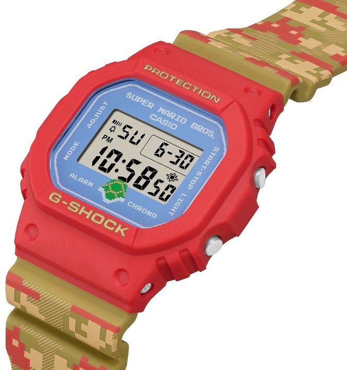 Obrázek Casio G-Shock x Super Mario Bros. Collaboration