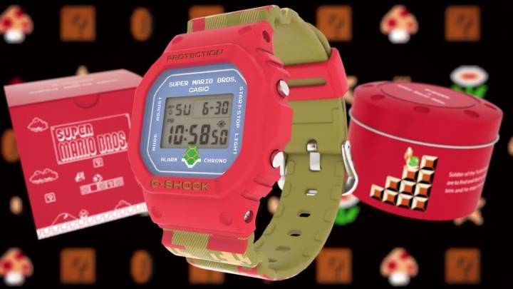 Obrázek Casio G-Shock x Super Mario Bros. Collaboration