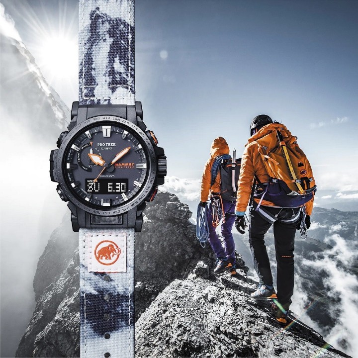Obrázek Casio Pro Trek x Mammut Collaboration