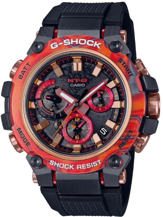 Obrázek Casio G-Shock MT-G Carbon Core Guard 40th Anniversary Flare Red