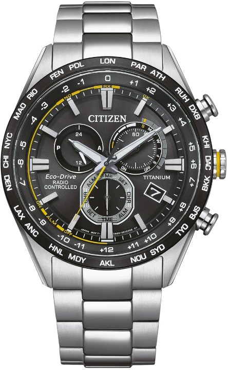 Obrázek Citizen Eco Drive Radio Controlled Super Titanium