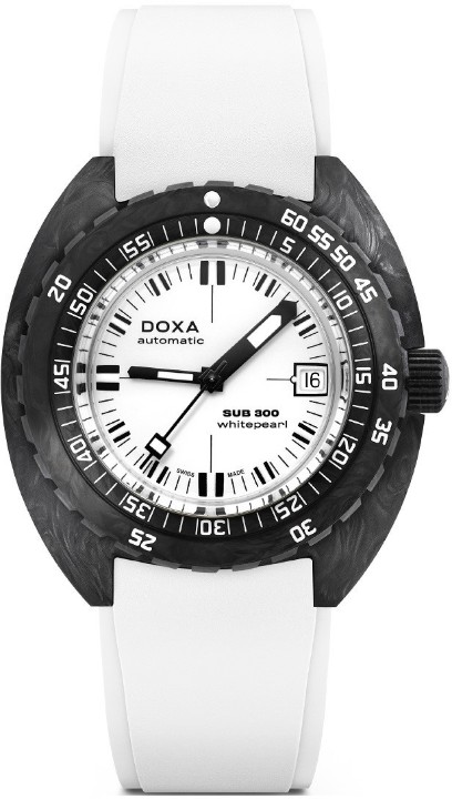 Obrázek Doxa SUB 300 Carbon Whitepearl