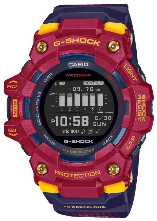 Obrázek Casio G-Shock G-Squad FC Barcelona Matchday