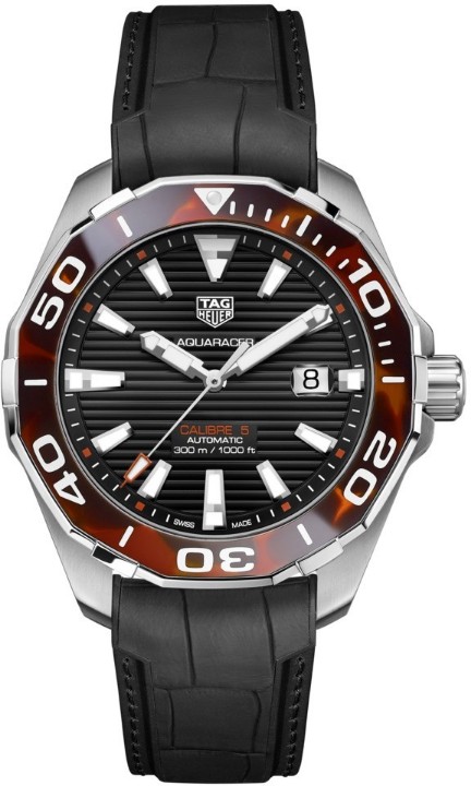 Obrázek Tag Heuer Aquaracer Tortoise Shell Effect Calibre 5