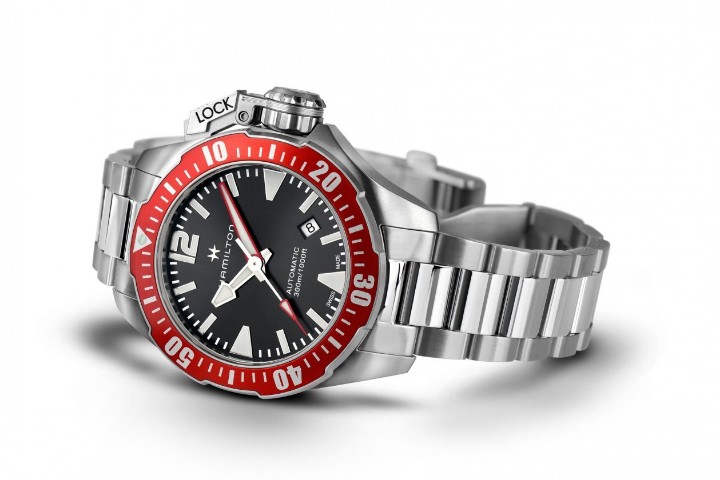Obrázek Hamilton Khaki Navy Frogman