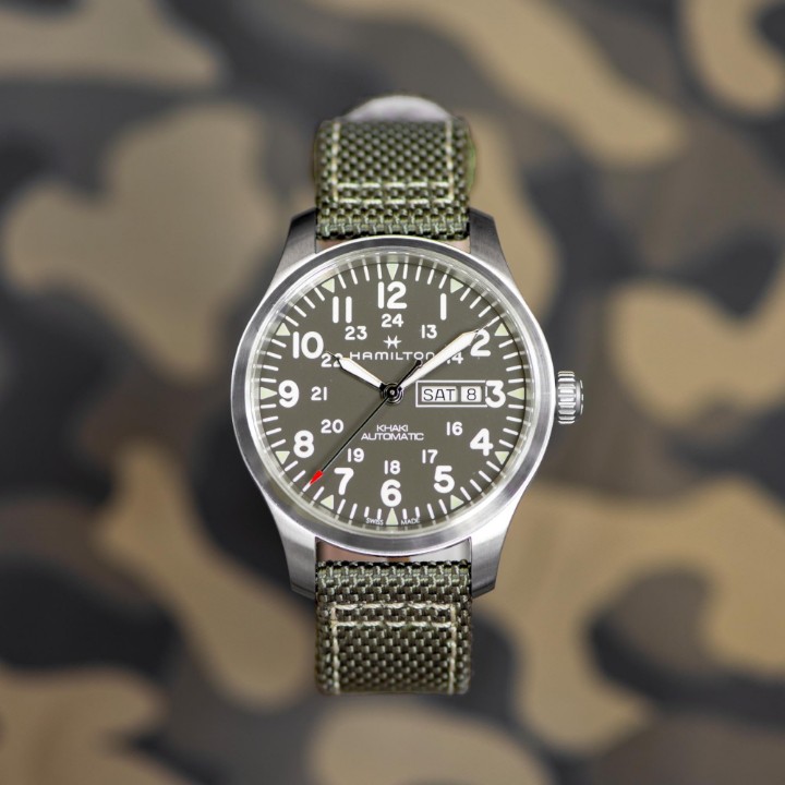 Obrázek Hamilton Khaki Field Day Date
