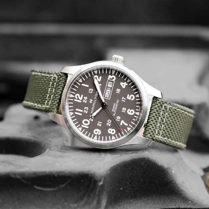 Obrázek Hamilton Khaki Field Day Date