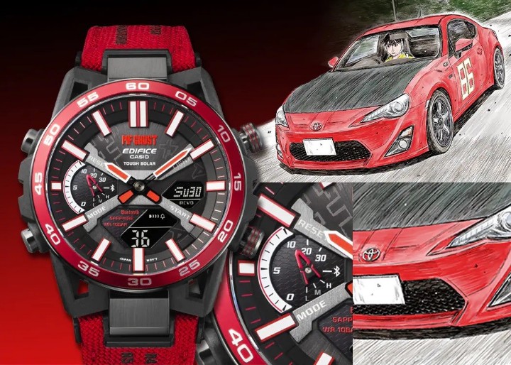 Obrázek Casio Edifice Sospensione x Initial D & MF GHOST Collaboration
