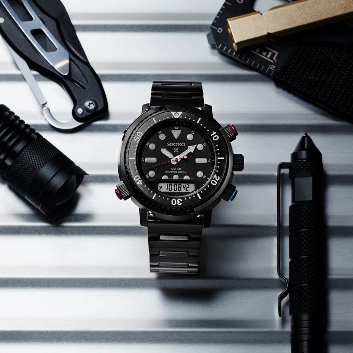Obrázek Seiko Prospex SEA ‘Commando Arnie’ Hybrid Diver’s 40th Anniversary
