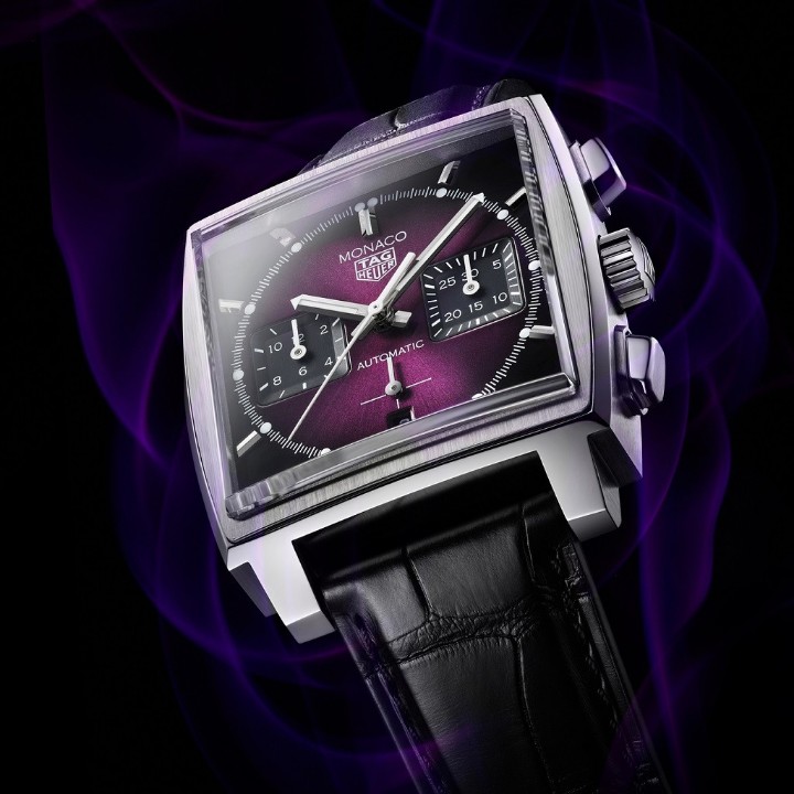 Obrázek Tag Heuer Monaco Purple Dial Limited Edition