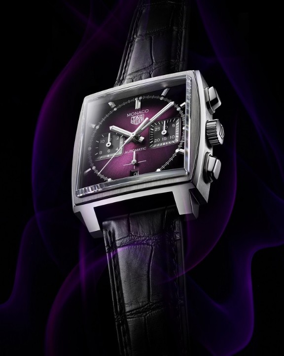 Obrázek Tag Heuer Monaco Purple Dial Limited Edition