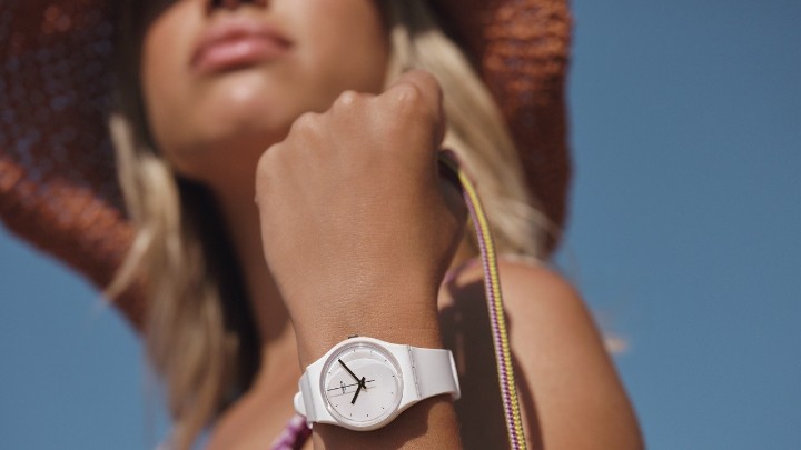 Obrázek Swatch Think Time White