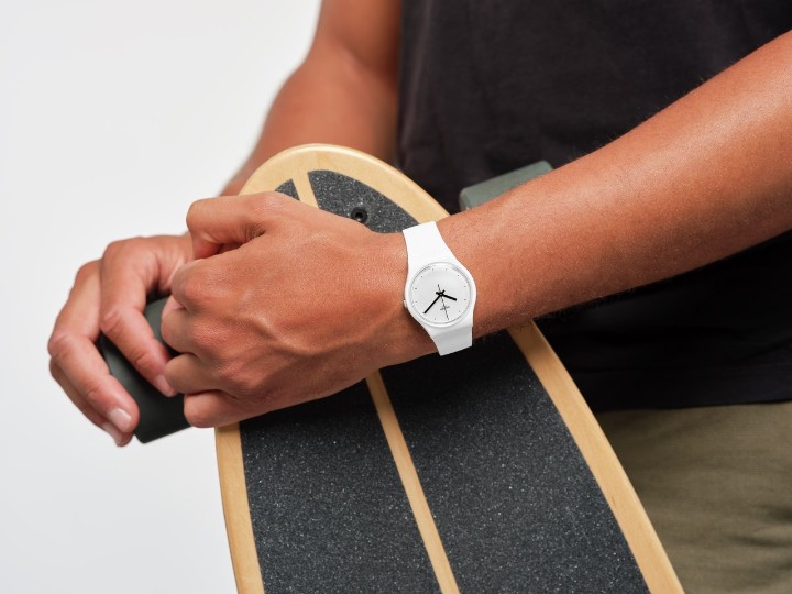 Obrázek Swatch Think Time White