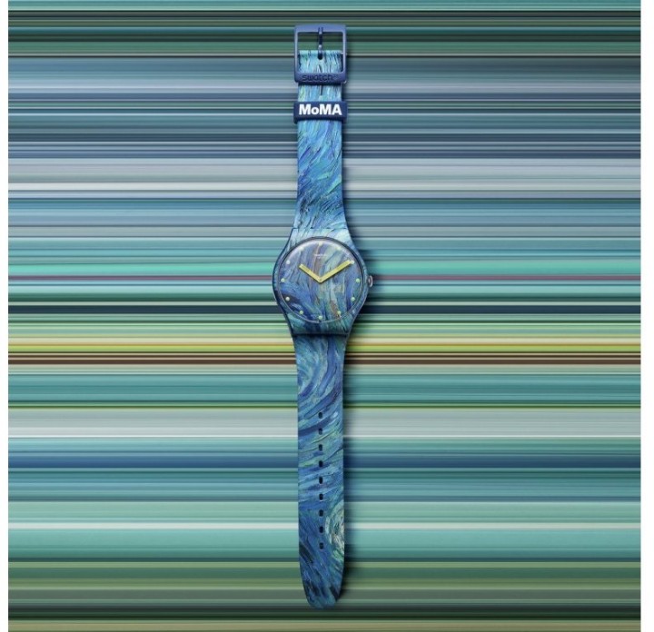Obrázek Swatch The Starry Night by Vincent van Gogh