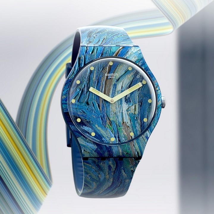 Obrázek Swatch The Starry Night by Vincent van Gogh