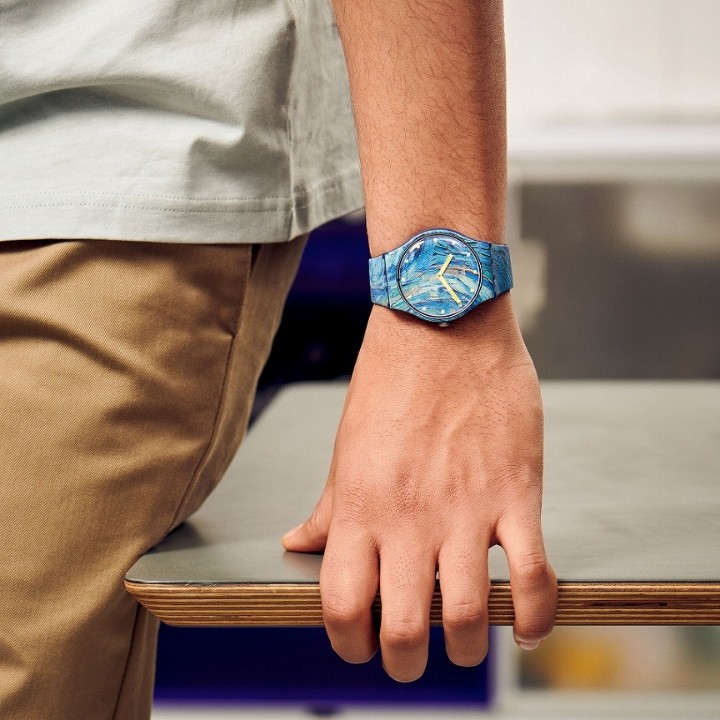 Obrázek Swatch The Starry Night by Vincent van Gogh