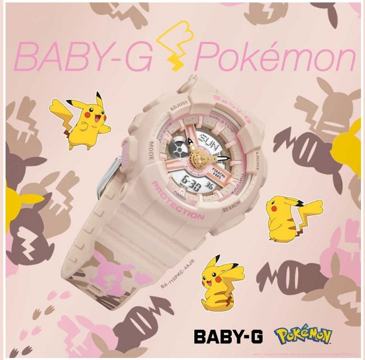 Obrázek Casio Baby-G Pikachu Collaboration Model