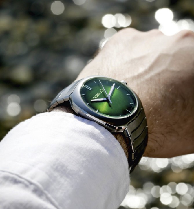 Obrázek H.Moser & Cie Streamliner Centre Seconds Matrix Green