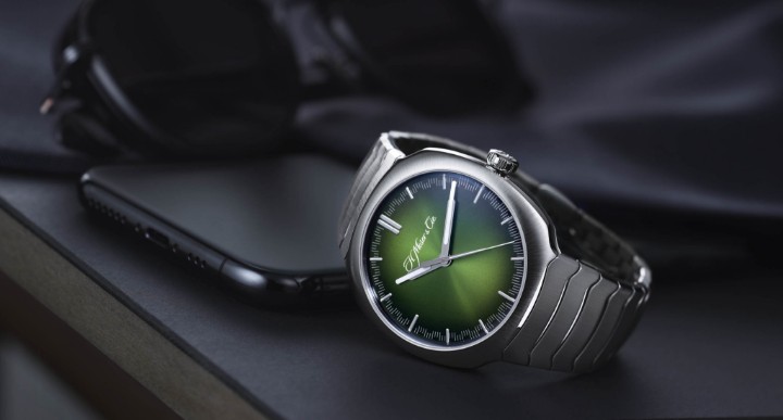 Obrázek H.Moser & Cie Streamliner Centre Seconds Matrix Green