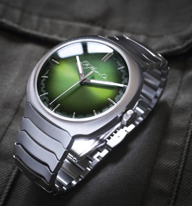 Obrázek H.Moser & Cie Streamliner Centre Seconds Matrix Green