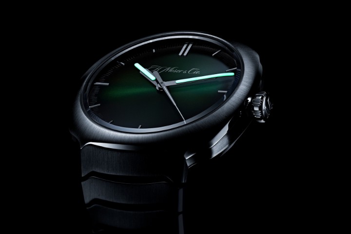 Obrázek H.Moser & Cie Streamliner Centre Seconds Matrix Green
