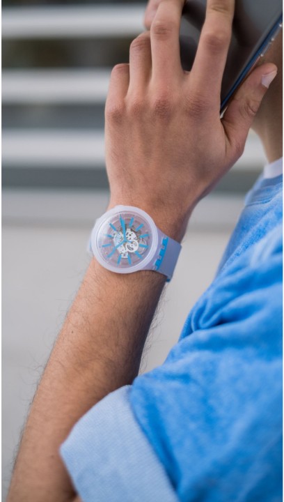 Obrázek Swatch Big Bold Blueinjelly