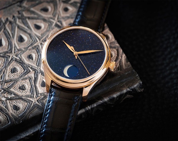 Obrázek H.Moser & Cie Endeavour Perpetual Moon Concept Aventurine Limited Edition