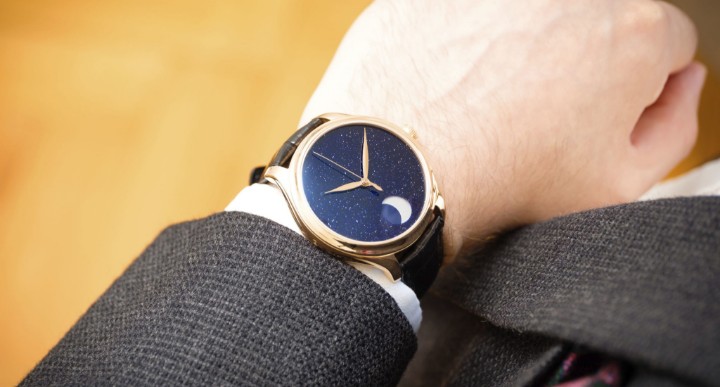Obrázek H.Moser & Cie Endeavour Perpetual Moon Concept Aventurine Limited Edition