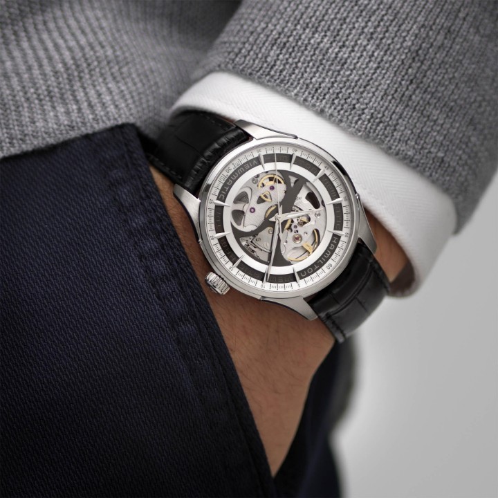 Obrázek Hamilton Jazzmaster Viewmatic Skeleton