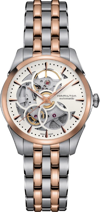 Obrázek Hamilton Jazzmaster Viewmatic Skeleton Lady