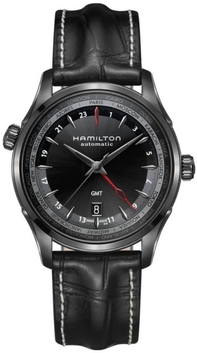 Obrázek Hamilton Jazzmaster GMT Full Black Limited Edition