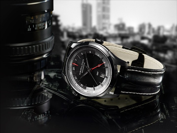 Obrázek Hamilton Jazzmaster GMT Full Black Limited Edition