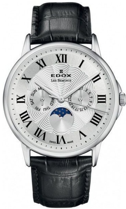 Obrázek Edox Les Bémonts Moonphase