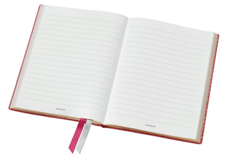Obrázek Montblanc Notebook #146 Lizard Print Cardinal Red
