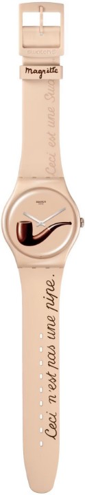 Obrázek Swatch La Trahison des Images by Rene Magritte