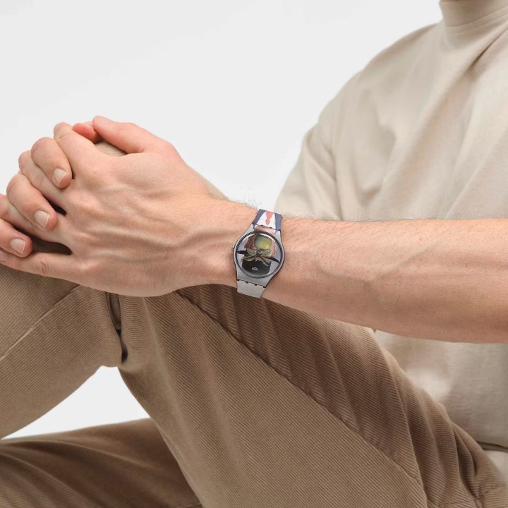 Obrázek Swatch Le Fils de L´Homme by Rene Magritte
